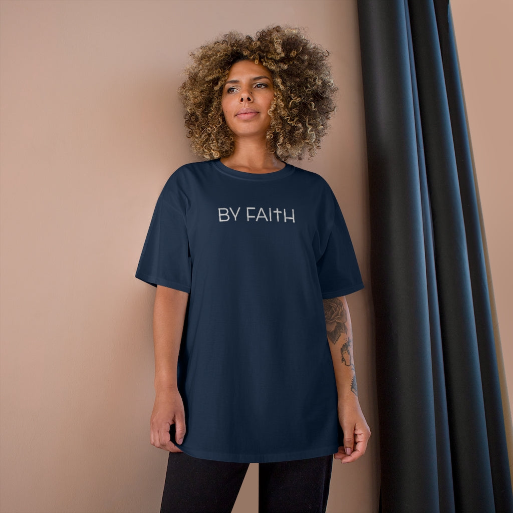 By Faith | Champion Tee