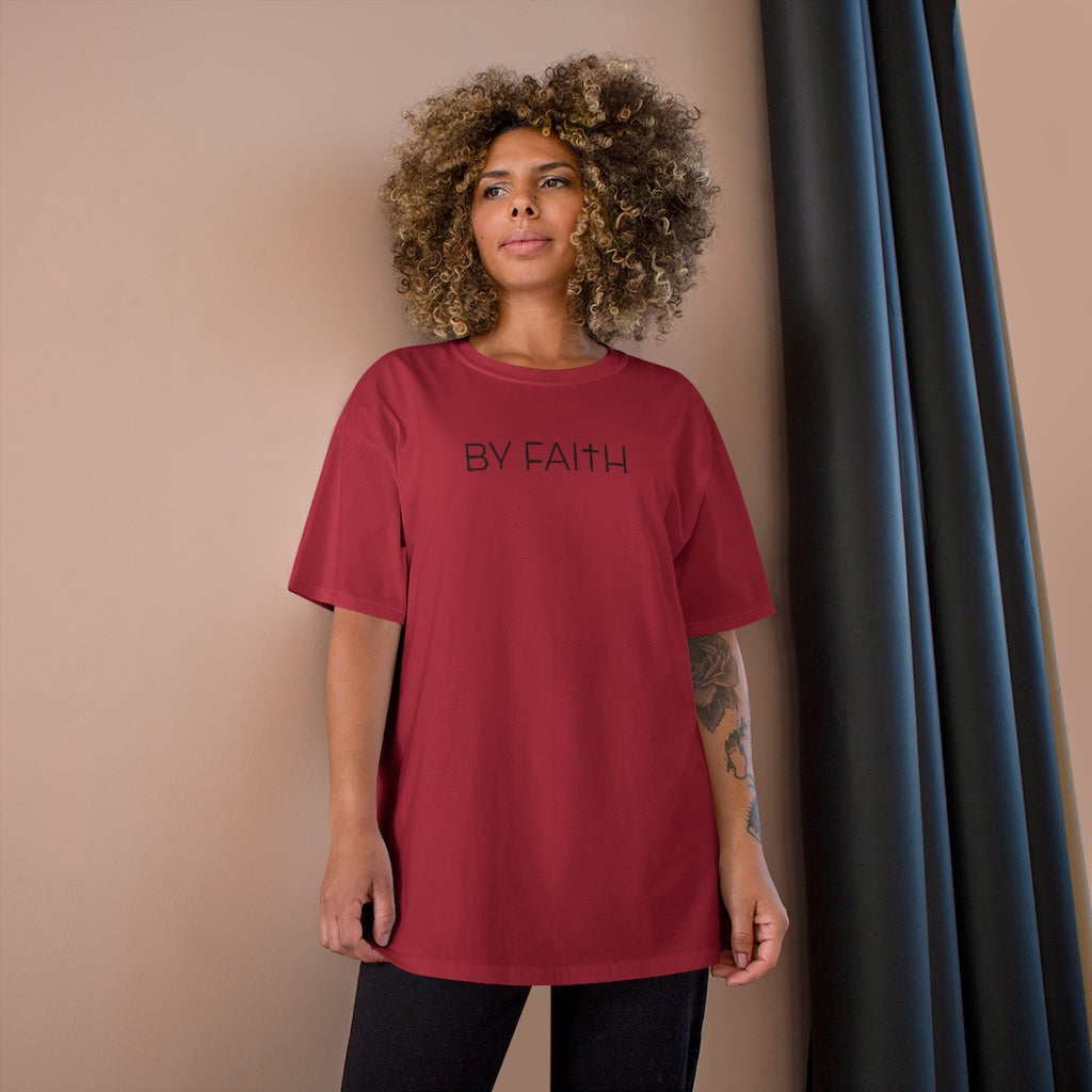 By Faith | Champion Tee