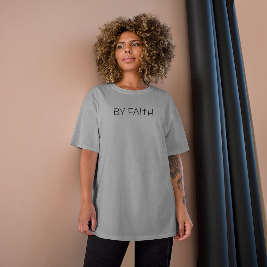 By Faith | Champion Tee